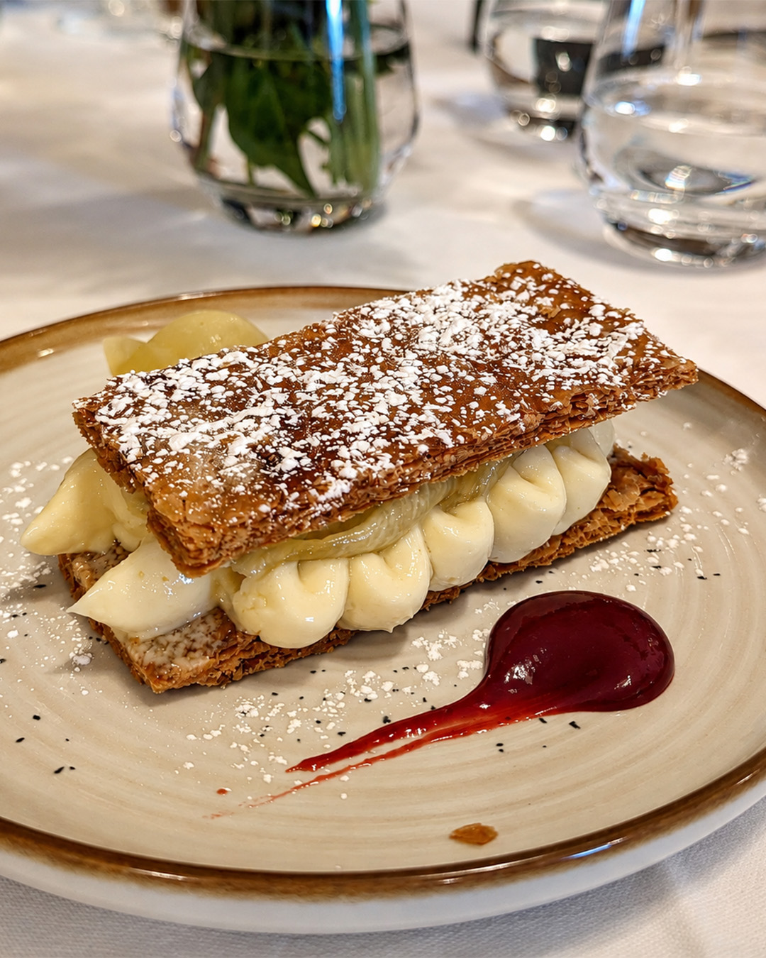 Mille-feuille à la vanille