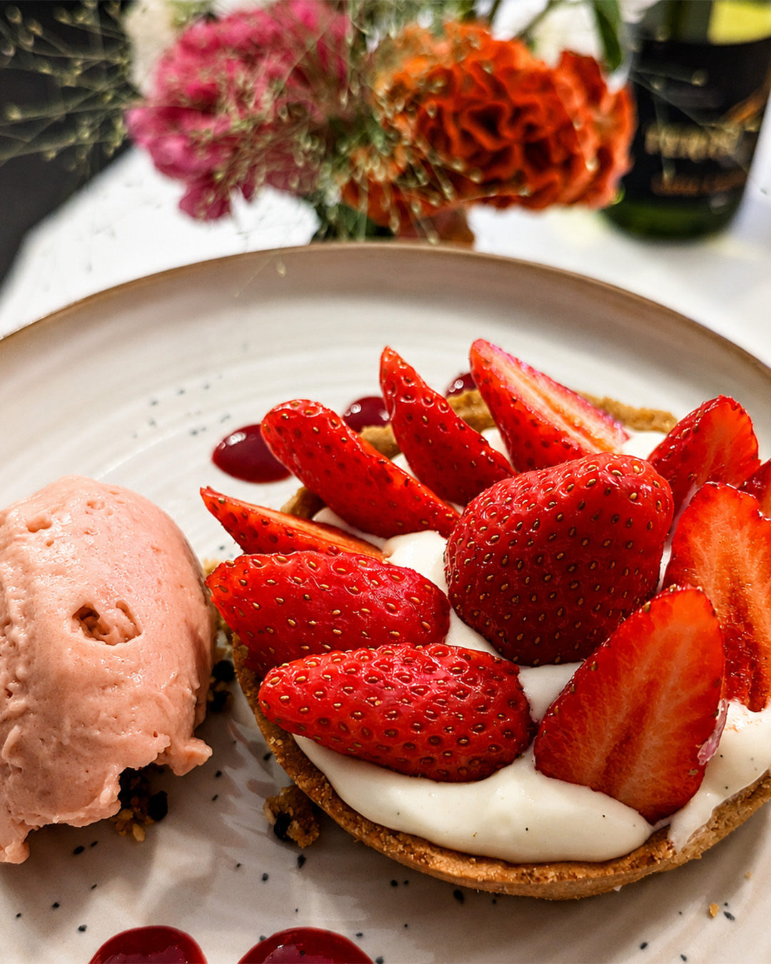 Tarte aux fraises